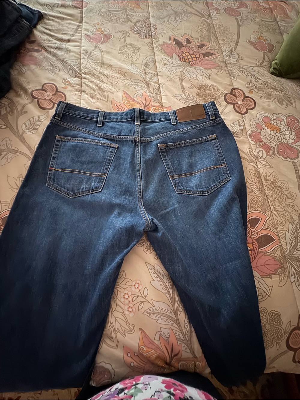 Tommy Hilfiger Men's Blue Relaxed Jeans